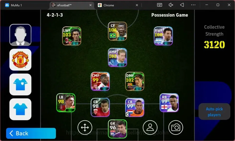 eFootball Accounts ANDROID|PW 3120|Epc Pele|Epc Edmilson|Epc Saviola| image 2