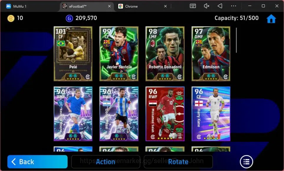 eFootball Accounts ANDROID|PW 3120|Epc Pele|Epc Edmilson|Epc Saviola| image 5