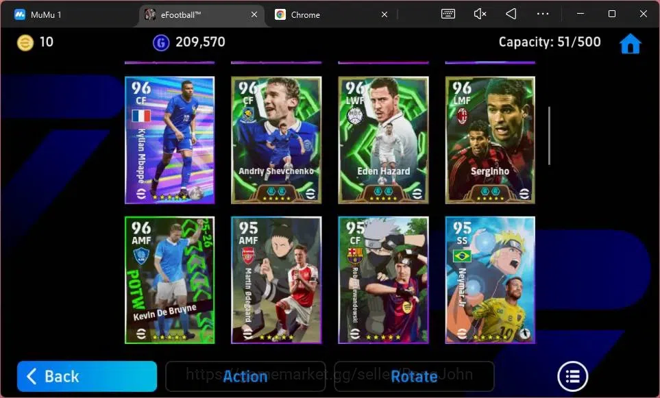 eFootball Accounts ANDROID|PW 3120|Epc Pele|Epc Edmilson|Epc Saviola| image 6