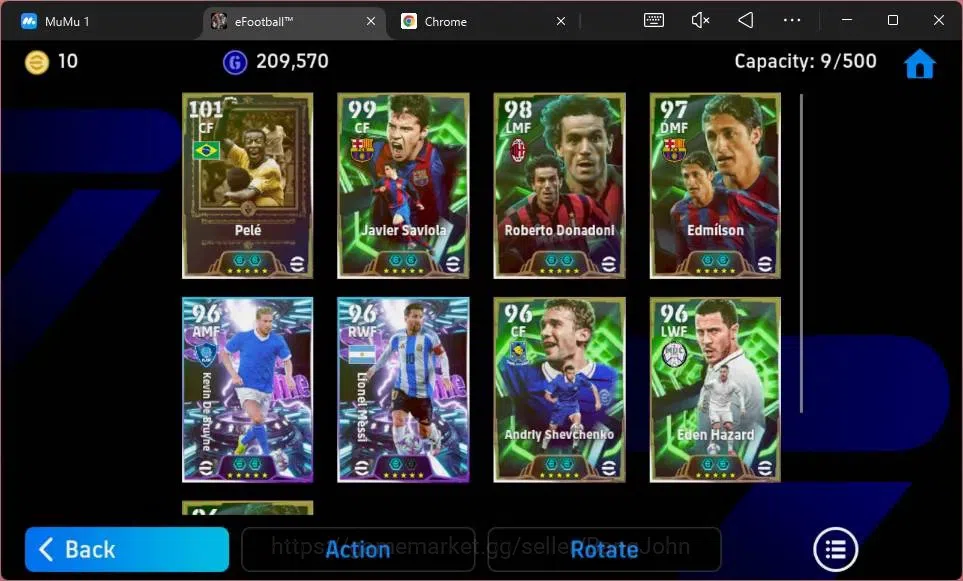 eFootball Accounts ANDROID|PW 3120|Epc Pele|Epc Edmilson|Epc Saviola| image 8