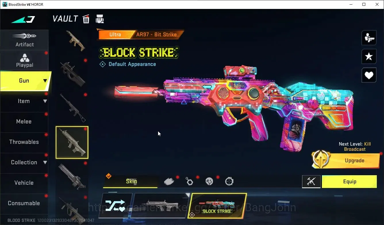 Blood Strike Accounts ASIA |1 Evo Melee:Zenpakuto-Zangetsu|1 Evo:Fal|5 C image 12