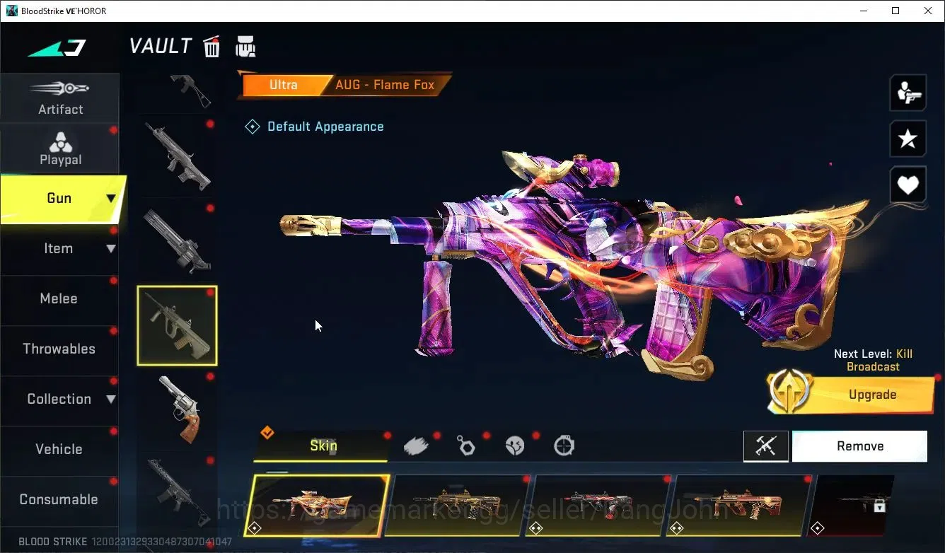 Blood Strike Accounts ASIA |1 Evo Melee:Zenpakuto-Zangetsu|1 Evo:Fal|5 C image 13