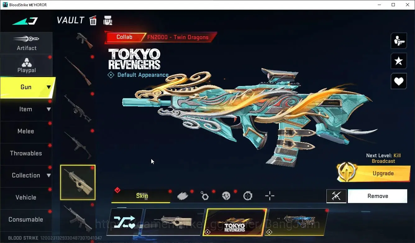 Blood Strike Accounts ASIA |1 Evo Melee:Zenpakuto-Zangetsu|1 Evo:Fal|5 C image 19