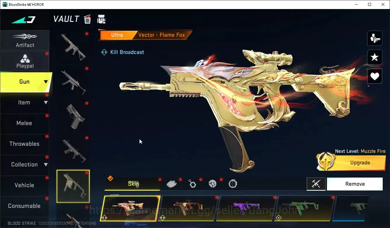 Blood Strike Accounts ASIA |1 Evo Melee:Zenpakuto-Zangetsu|1 Evo:Fal|5 C image 7
