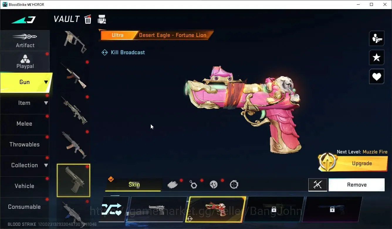 Blood Strike Accounts ASIA |1 Evo Melee:Zenpakuto-Zangetsu|1 Evo:Fal|5 C image 8