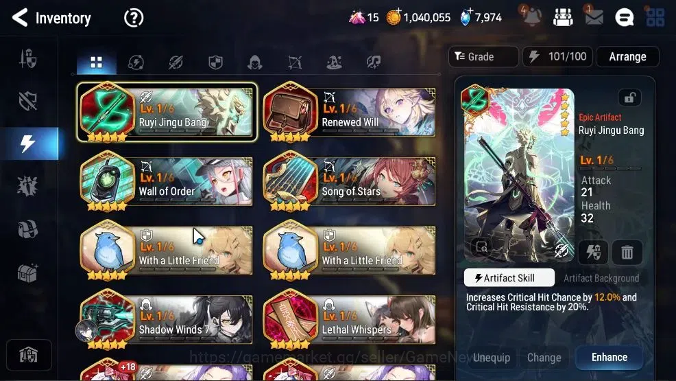 Epic Seven Accounts GLOBAL Verif|5ML(LC bellona,DB Senya,BM Haste,Etc) image 16