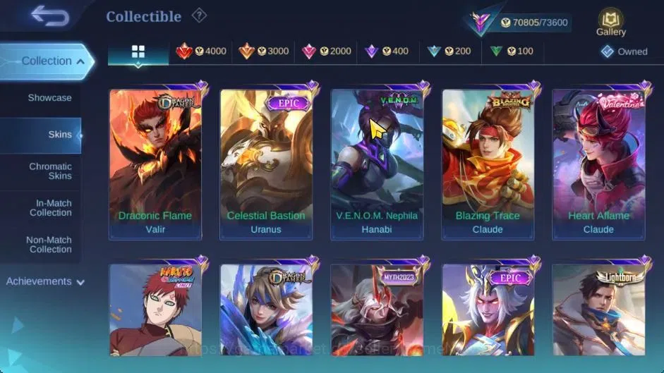 Mobile Legends: Bang Bang Accounts Hero 132|Skin 301|High Immo 105|Sanrio Floryn,KOF image 13