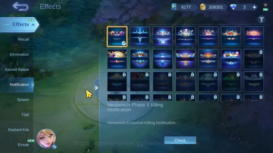 Mobile Legends: Bang Bang Accounts Hero 132|Skin 301|High Immo 105|Sanrio Floryn,KOF image 19
