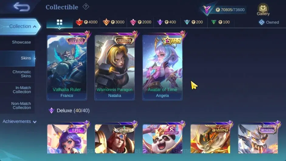 Mobile Legends: Bang Bang Accounts Hero 132|Skin 301|High Immo 105|Sanrio Floryn,KOF image 7