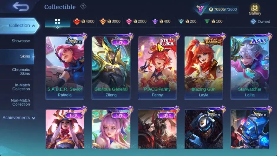 Mobile Legends: Bang Bang Accounts Hero 132|Skin 301|High Immo 105|Sanrio Floryn,KOF image 9
