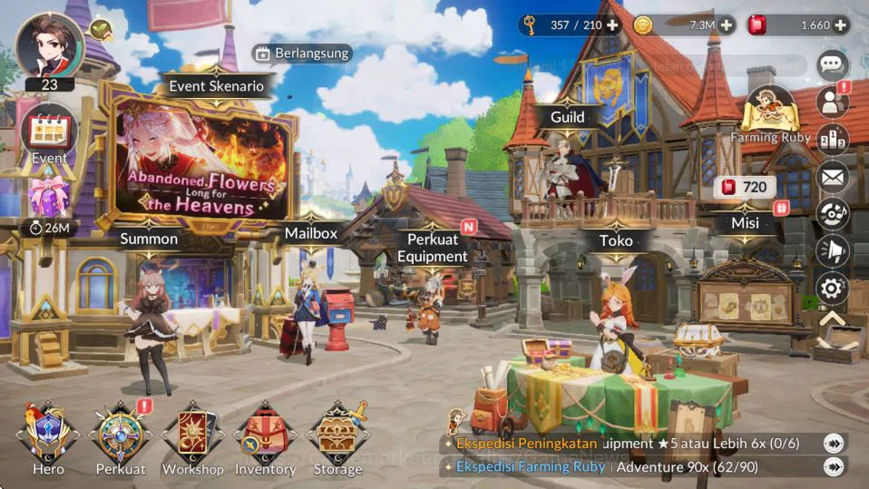 Seven Knights Re:Birth Accounts [Re;BIRTH]Global|LV23|Ruby1K|9Legend|Rachel*6,Ace, image 2