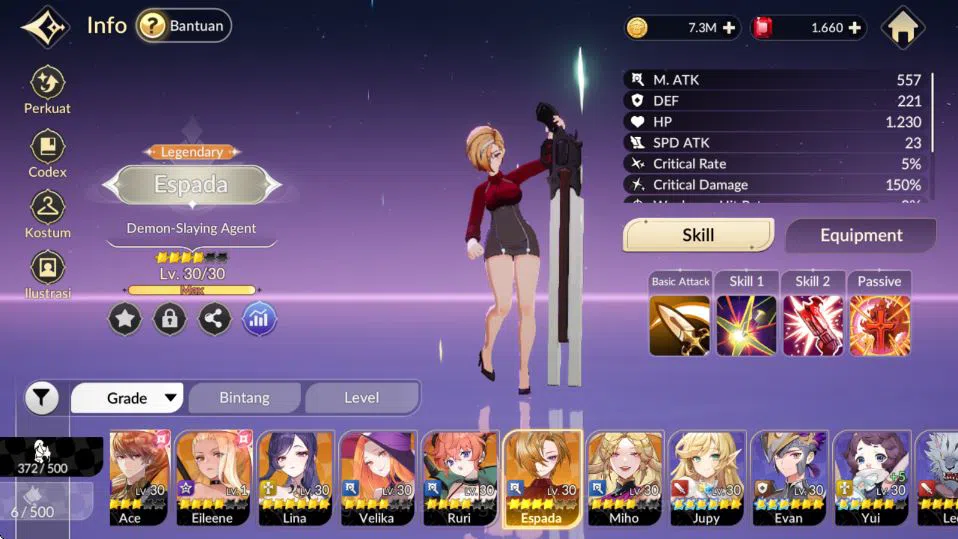 Seven Knights Re:Birth Accounts [Re;BIRTH]Global|LV23|Ruby1K|9Legend|Rachel*6,Ace, image 8