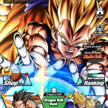 Dragon Ball Legends Accounts High-End 46M TP|LV 165|4UL+14LL|Buu:Kid,Majin Vegeta,SSGS Gogeta,SS Goku Vegeta,SS