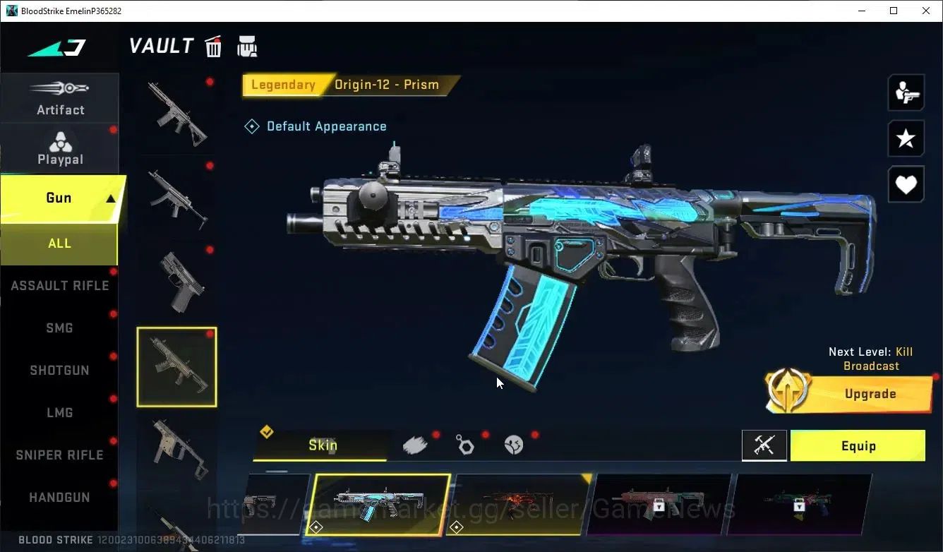 Blood Strike Accounts ASIA|ETERNAL Lv2 AUG-Empyrean+1 ULTRA [P90-Phantom image 14