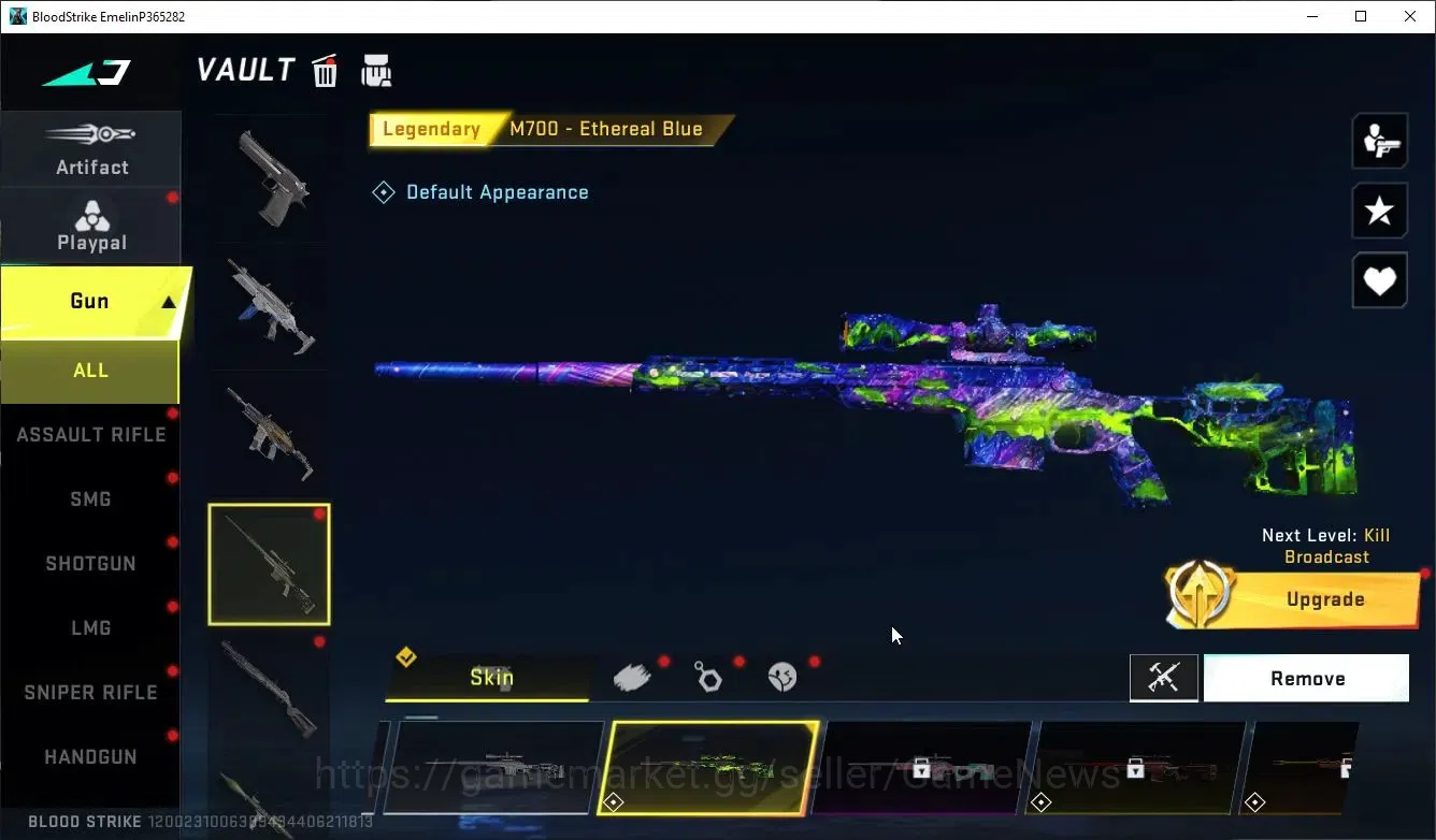Blood Strike Accounts ASIA|ETERNAL Lv2 AUG-Empyrean+1 ULTRA [P90-Phantom image 15
