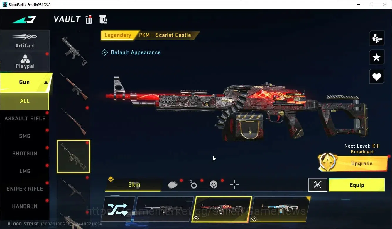 Blood Strike Accounts ASIA|ETERNAL Lv2 AUG-Empyrean+1 ULTRA [P90-Phantom image 18
