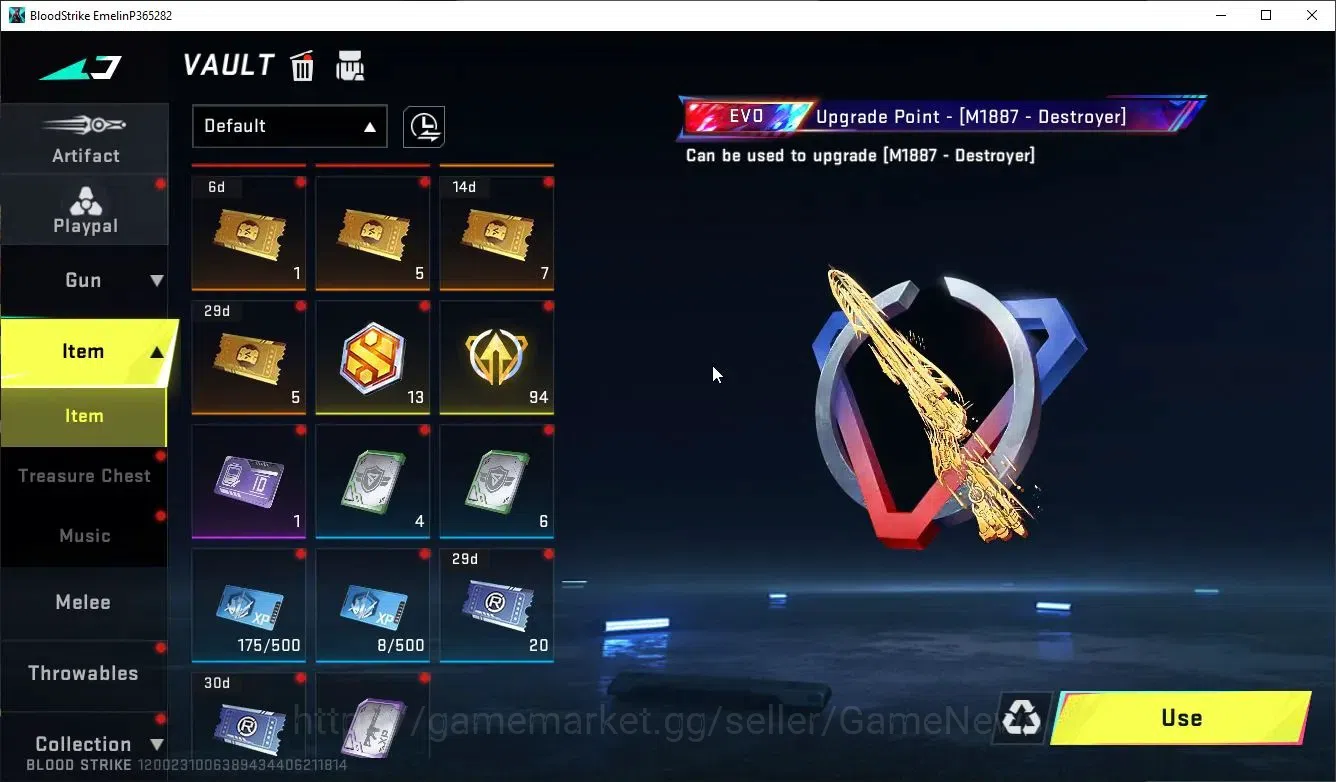 Blood Strike Accounts ASIA|ETERNAL Lv2 AUG-Empyrean+1 ULTRA [P90-Phantom image 20
