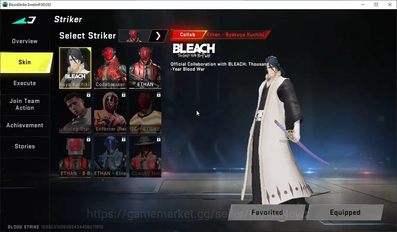 Blood Strike Accounts ASIA|ETERNAL Lv2 AUG-Empyrean+1 ULTRA [P90-Phantom image 3