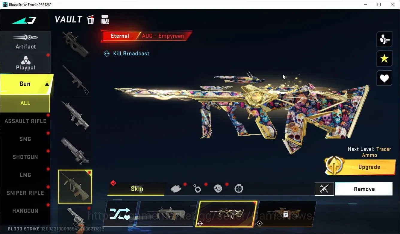 Blood Strike Accounts ASIA|ETERNAL Lv2 AUG-Empyrean+1 ULTRA [P90-Phantom image 7