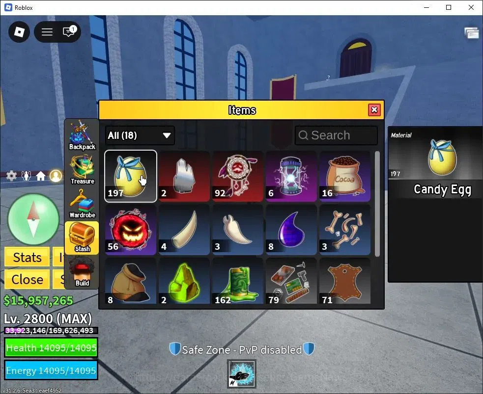 Roblox Accounts Blox Fruit|Lv 2800|Sharkman Karate|14M Beli 15K Frag|1 Myth Wp [Hallow Scythe] 1 Myth Fruit [Shadow]|Human 5