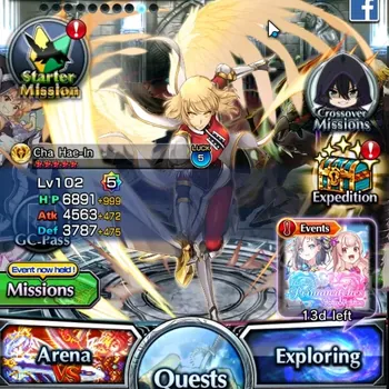 Grand Summoners Accounts End-Game Global|Rank 47|6 Ascend+10 TW|(DLS Rimuru,Marisa K,Cha Hae-in Etc)+TW Isliid HP,WH Fen