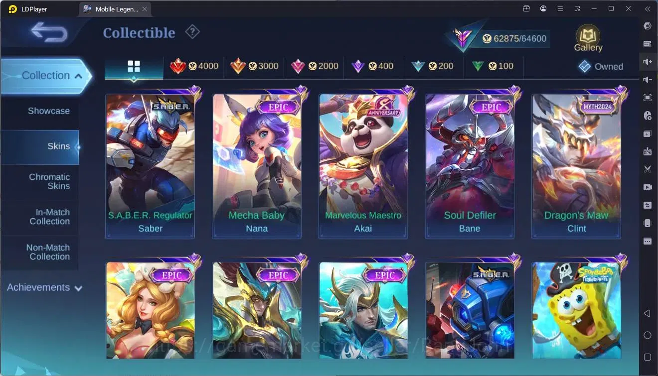 Mobile Legends: Bang Bang Accounts Global|Hero 130|Skin 274|Renowned|Legend Lunox|KOF image 17