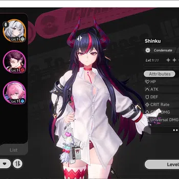 Neverness to Everness Accounts GLOBAL SEA|HL 3|4 S-Class 2 Limited (Hotori+Outfit+Glider,Shinku)|2 S-Class Selector