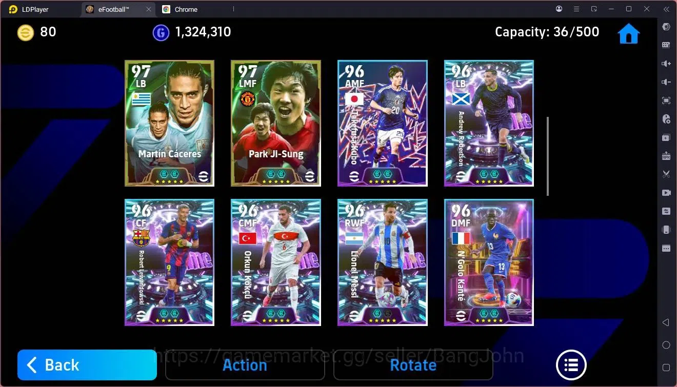 eFootball Accounts Mobile|PW 3180|Bigtime Palmer,Nistelrooij,Forlan|E image 5