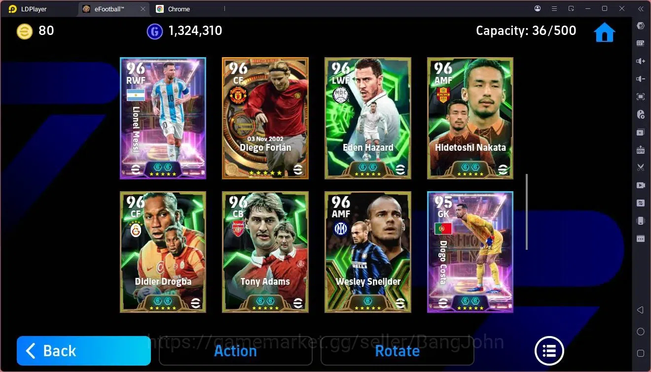 eFootball Accounts Mobile|PW 3180|Bigtime Palmer,Nistelrooij,Forlan|E image 6
