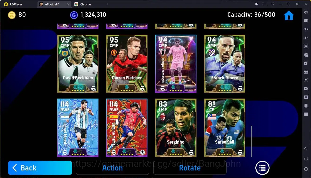 eFootball Accounts Mobile|PW 3180|Bigtime Palmer,Nistelrooij,Forlan|E image 8