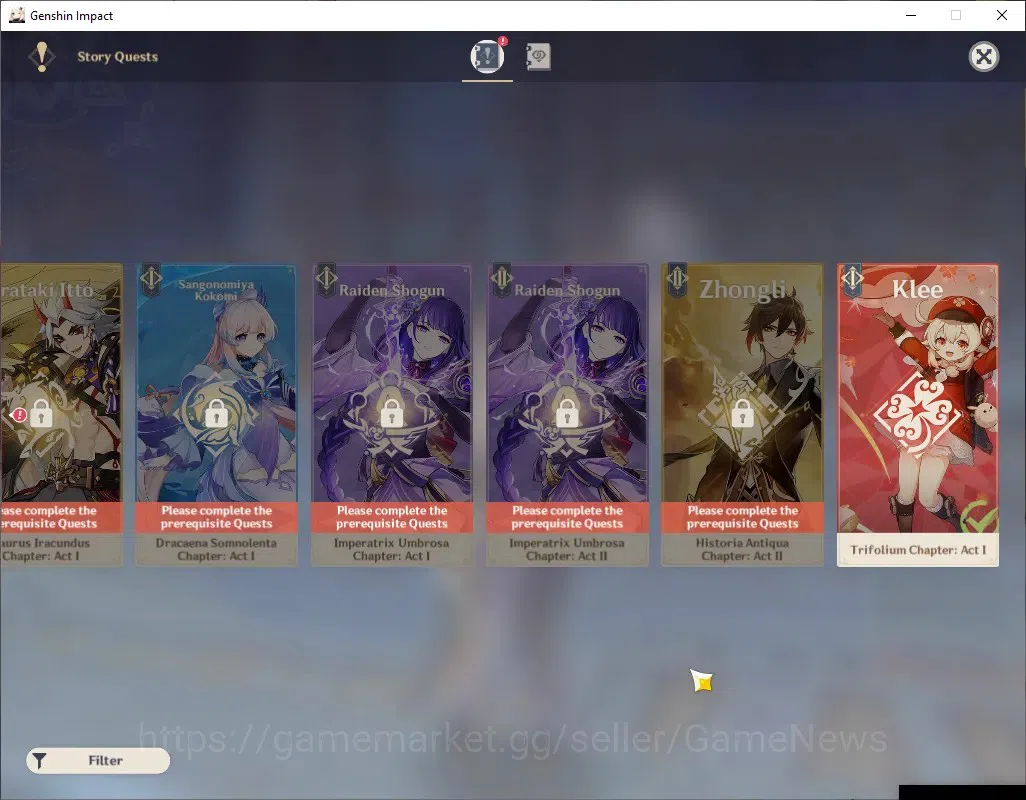 Genshin Impact Accounts ASIA|AR 41|2 Limited + 1 (*5Weapon)|Linnea,Flins|A image 14