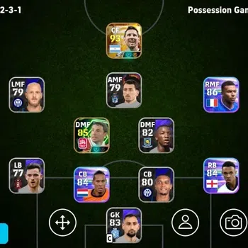 eFootball Accounts Legends & Iconic Players Mobile|PW 2544|New Lionel Messi BigT,Mark Van Bommel Epic,Andrly Shevchenko