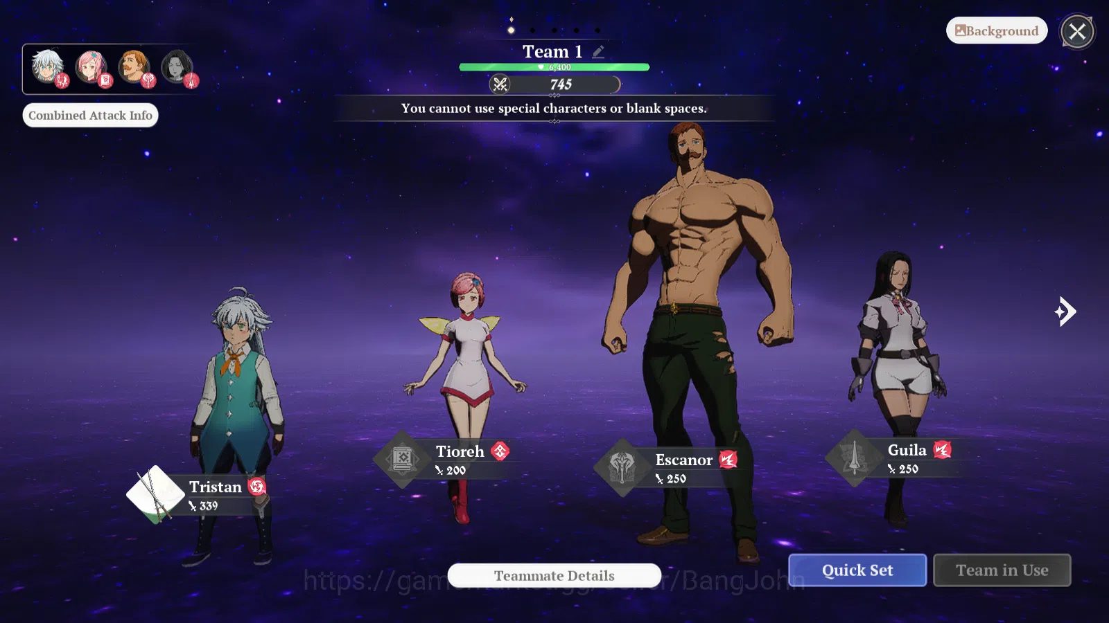 The Seven Deadly Sins: Origin Accounts EUROPE | Fresh Starter Lvl 2 |2 SSR|Guila , Guila  image 5