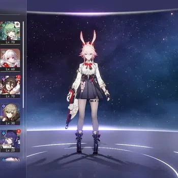 Honkai Star Rail Accounts Mid Game ASIA|TL 59|7 Limited|1 GC|Evanescia E1 + Sign,Sparkle,Archer,Huohuo,Argenti,DHPT,Seele +3