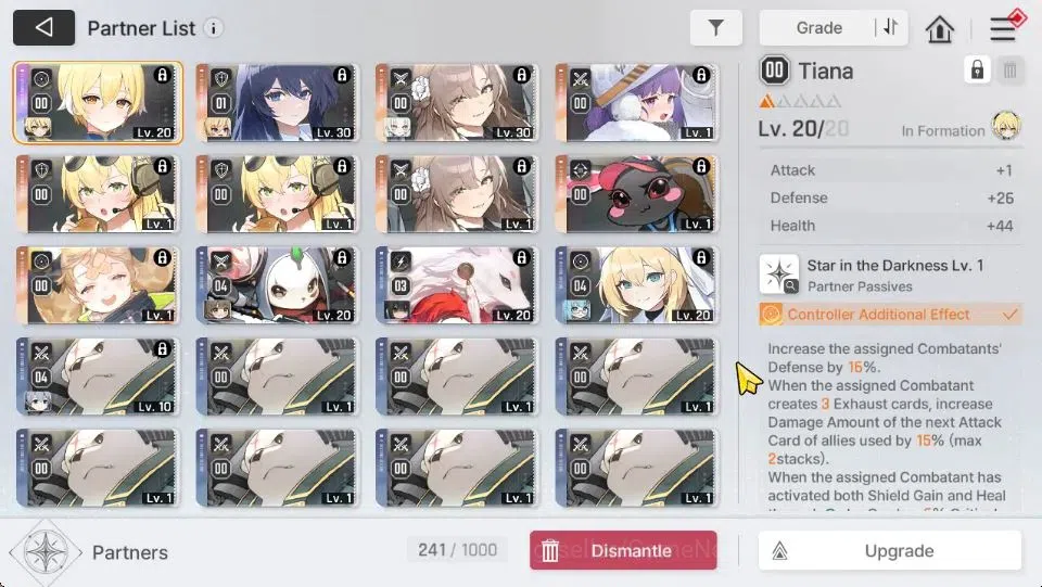Chaos Zero Nightmare Accounts GLOBAL Lv33|4 SSR[Heidemarie,TipheraM1+Sign,Veroni image 6