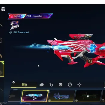 Blood Strike Accounts Collab Skin ASIA|EVO ENZO P90 Lv2-Mestro+ETERNAL MP7|Collab AOT2 Katya,OPM M4A1-MumenRider,Ethan|4