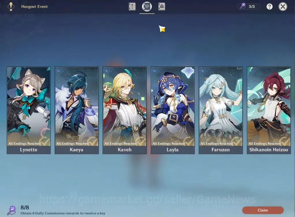 Genshin Impact Accounts ASIA|AR59|PreamTeam Neuvilette|16Limit+7(*5WeP)|Fu image 17