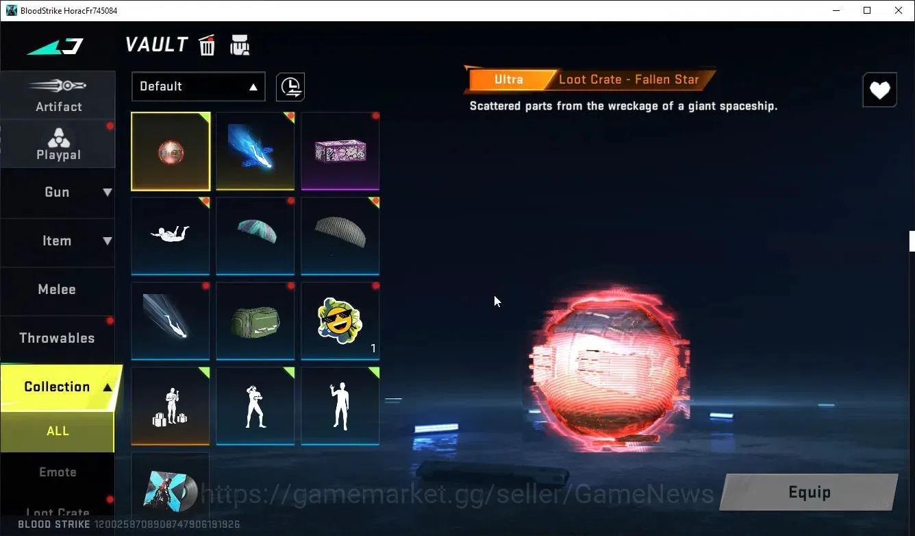 Blood Strike Accounts ASIA|Starter ETERNAL Lv2 AUG - Empyrean+ 2 Legenda image 10
