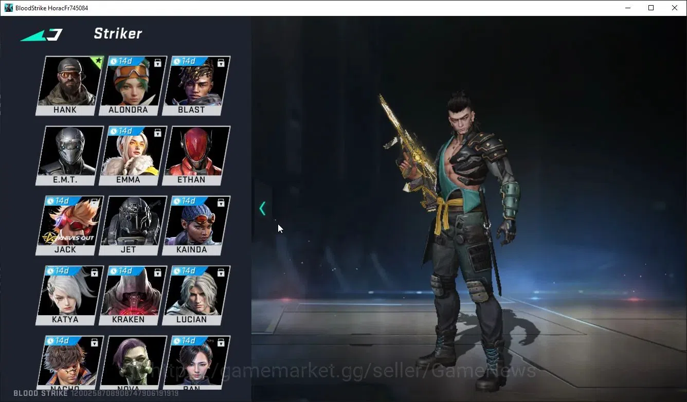 Blood Strike Accounts ASIA|Starter ETERNAL Lv2 AUG - Empyrean+ 2 Legenda image 3