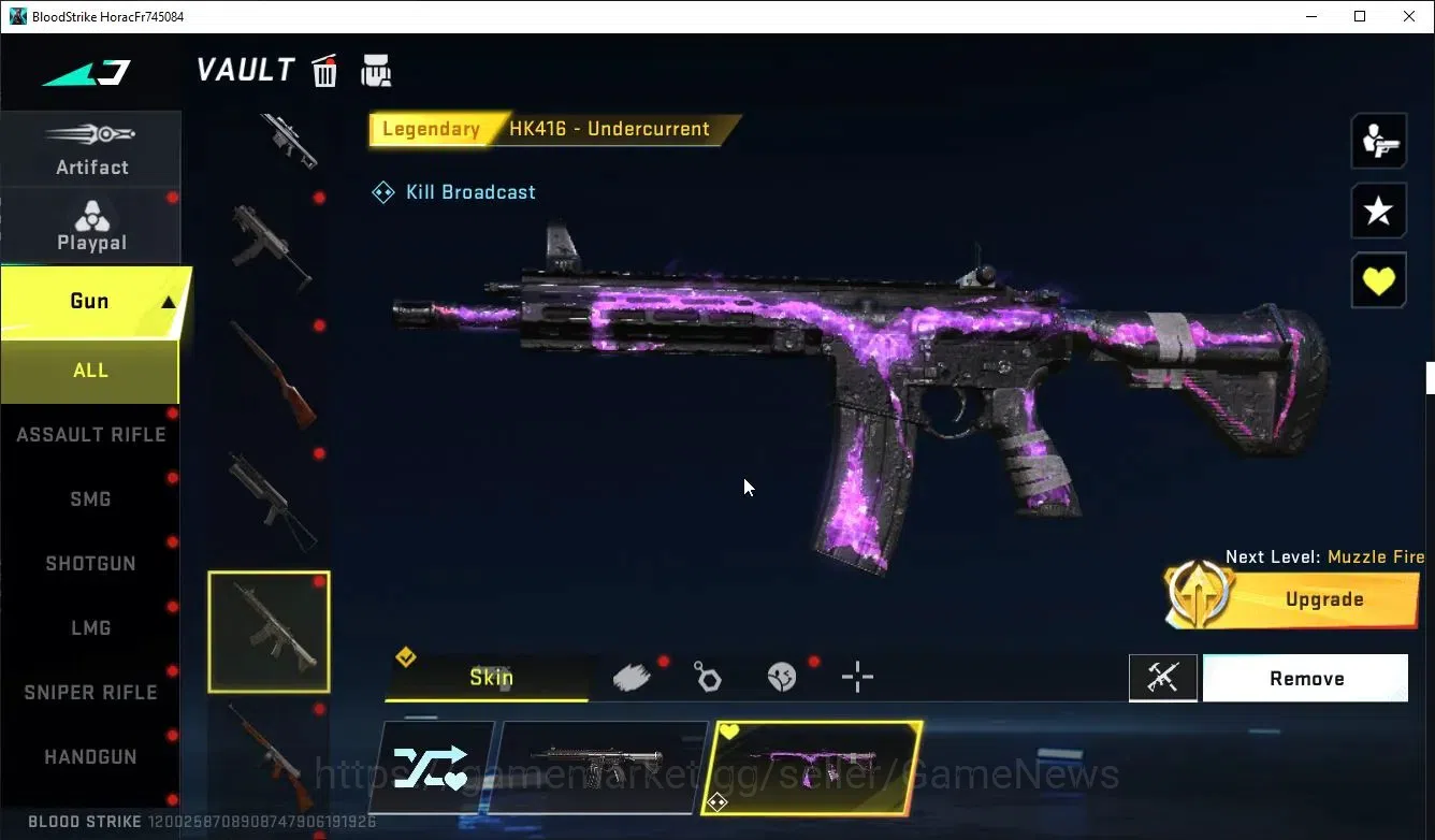 Blood Strike Accounts ASIA|Starter ETERNAL Lv2 AUG - Empyrean+ 2 Legenda image 7