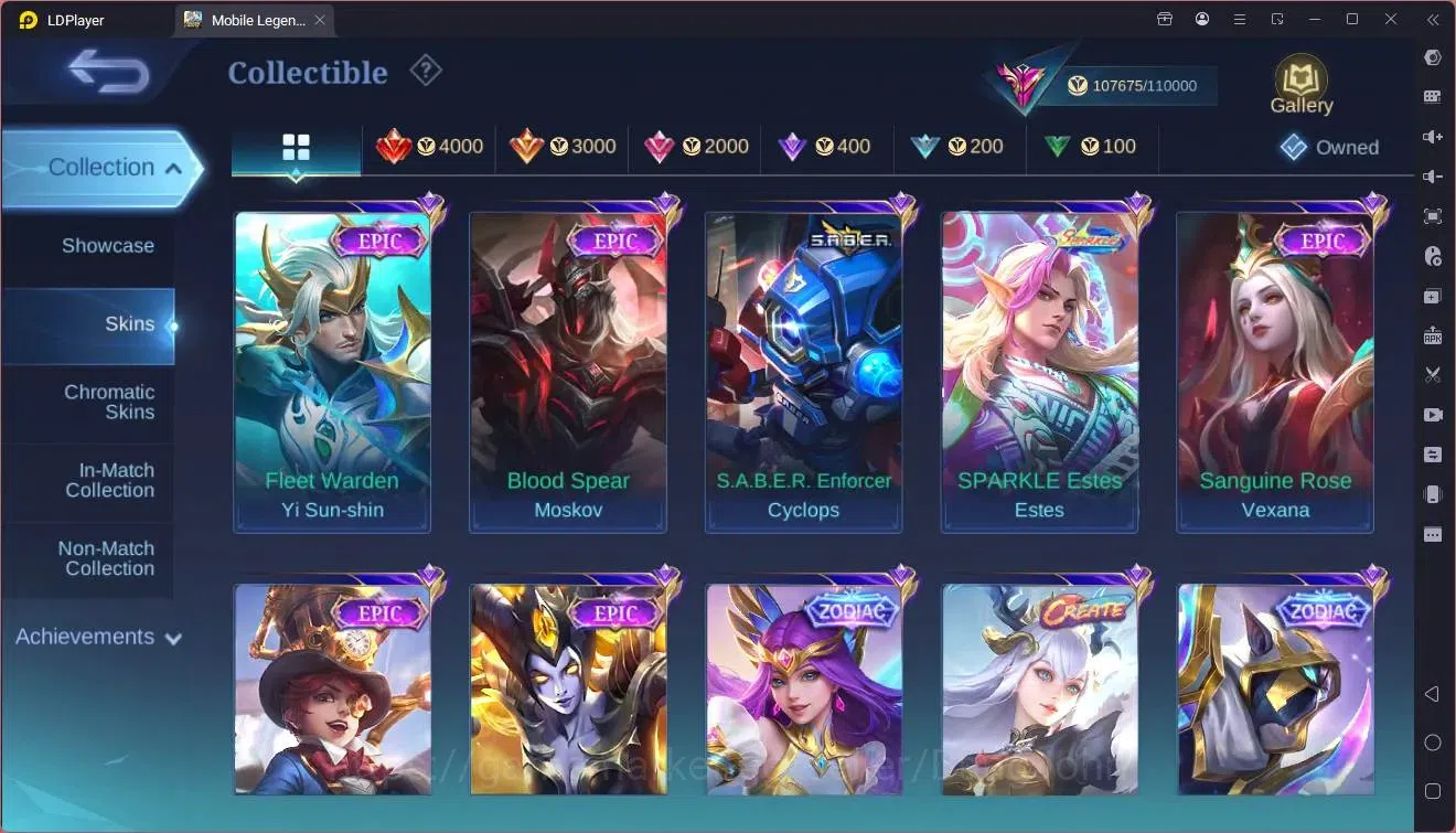 Mobile Legends: Bang Bang Accounts GLOBAL Hero 132 Skin 399|Legend Lunox|Neobeasts Ph image 10