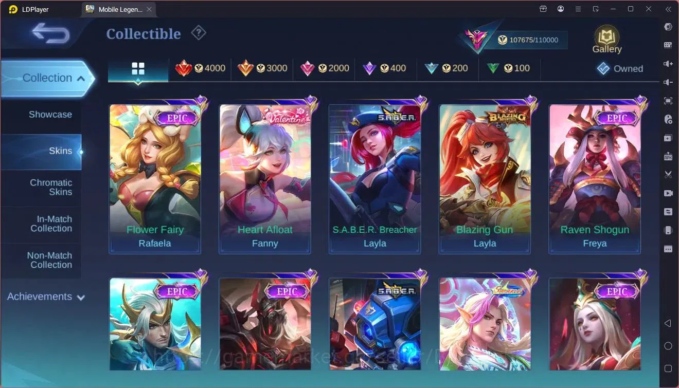 Mobile Legends: Bang Bang Accounts GLOBAL Hero 132 Skin 399|Legend Lunox|Neobeasts Ph image 11