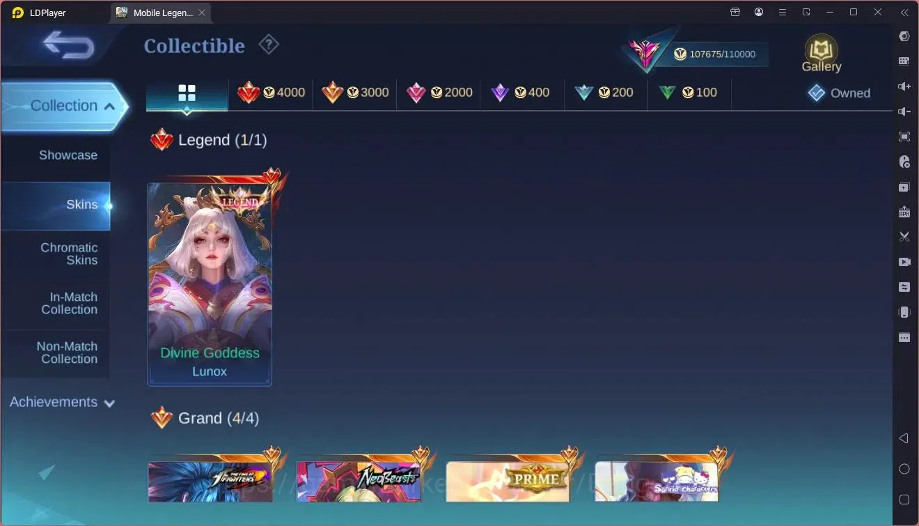 Mobile Legends: Bang Bang Accounts GLOBAL Hero 132 Skin 399|Legend Lunox|Neobeasts Ph image 15