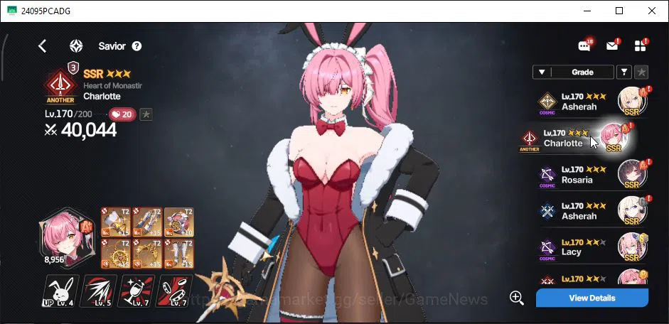 StarSavior Accounts Global|Lv 57|WellBuild,23 SSR 8 TopTier[(AsherahWa image 2