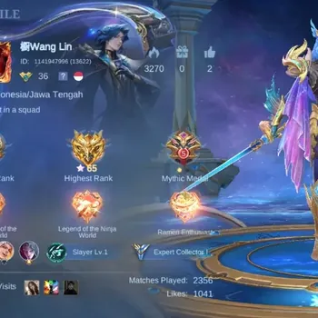 Mobile Legends: Bang Bang Accounts Collector Global|Skin 159|Expert|PRIME Granger,STAR ANUAL Kagura+Angela,PACE