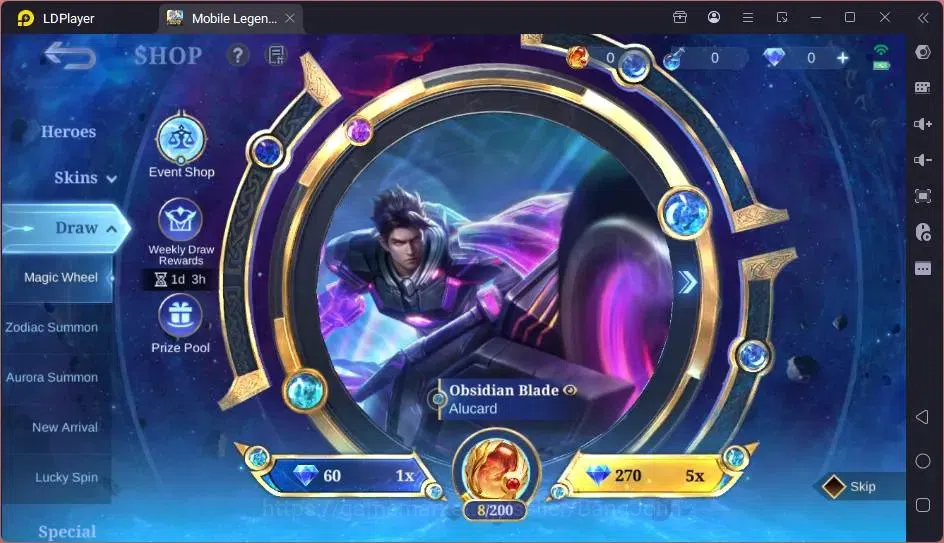 Mobile Legends: Bang Bang Accounts Global|Skin 123|Expert|Collab Badang+Vale|Lightbor image 1