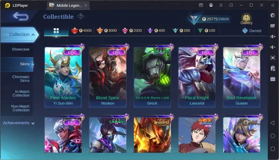 Mobile Legends: Bang Bang Accounts Global|Skin 123|Expert|Collab Badang+Vale|Lightbor image 7