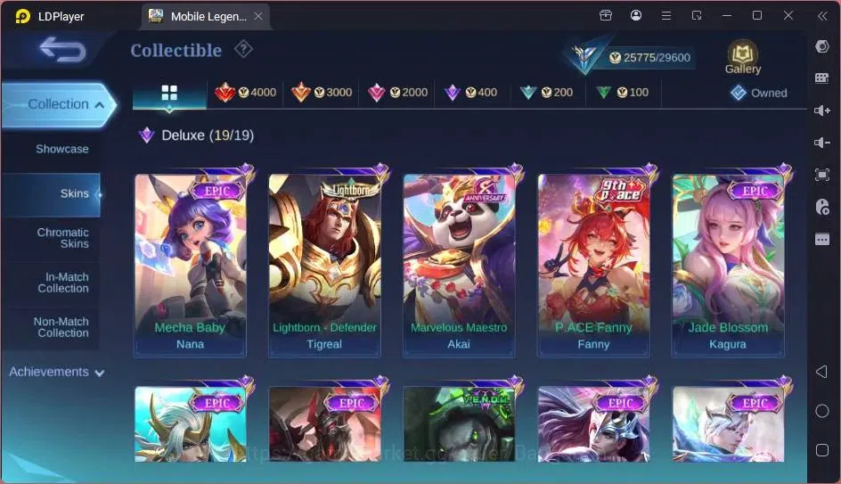 Mobile Legends: Bang Bang Accounts Global|Skin 123|Expert|Collab Badang+Vale|Lightbor image 8