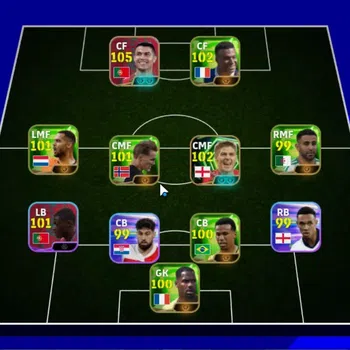 eFootball Accounts Legends & Iconic Players Android|Epic Cristiano Ronaldo,Steven Gerrard,Andriy Shevchenko,Show Time Lamine