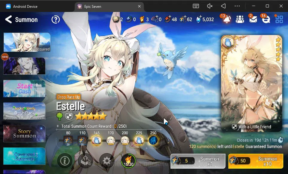 Epic Seven Accounts GLOBAL Unverif|11 ML(Salome,LOT Scales,BYSHwayoung image 14